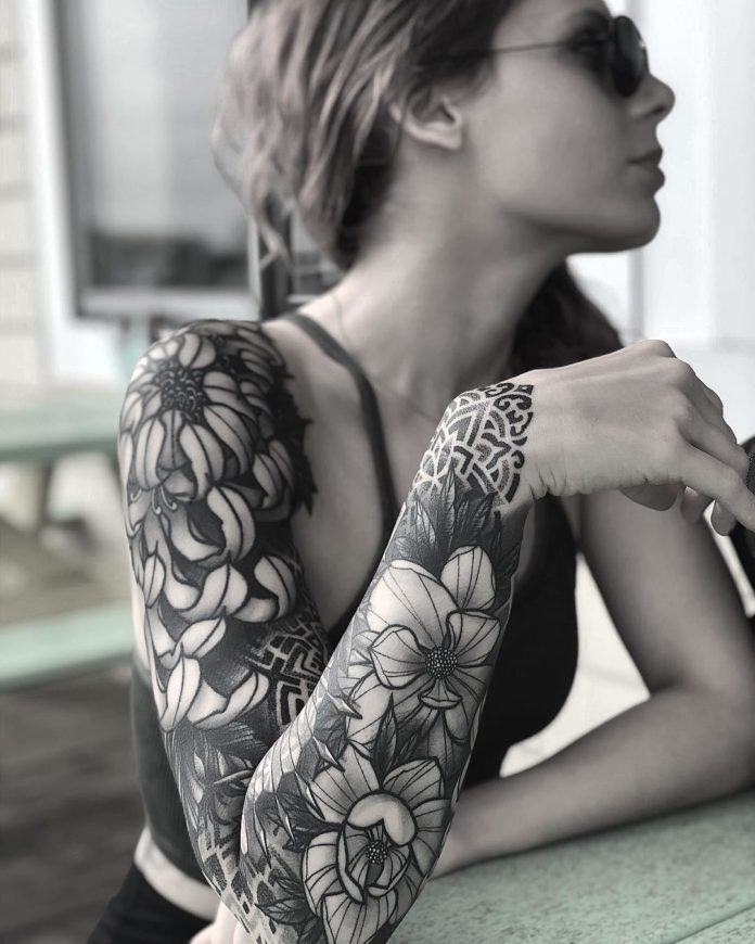 67 new 2 - Idées de Tatouage Fleur pour Femme (100 photos)