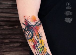 tatouage musique