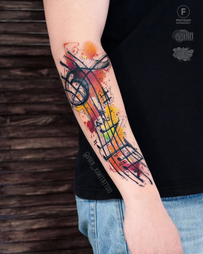 tatouage musique