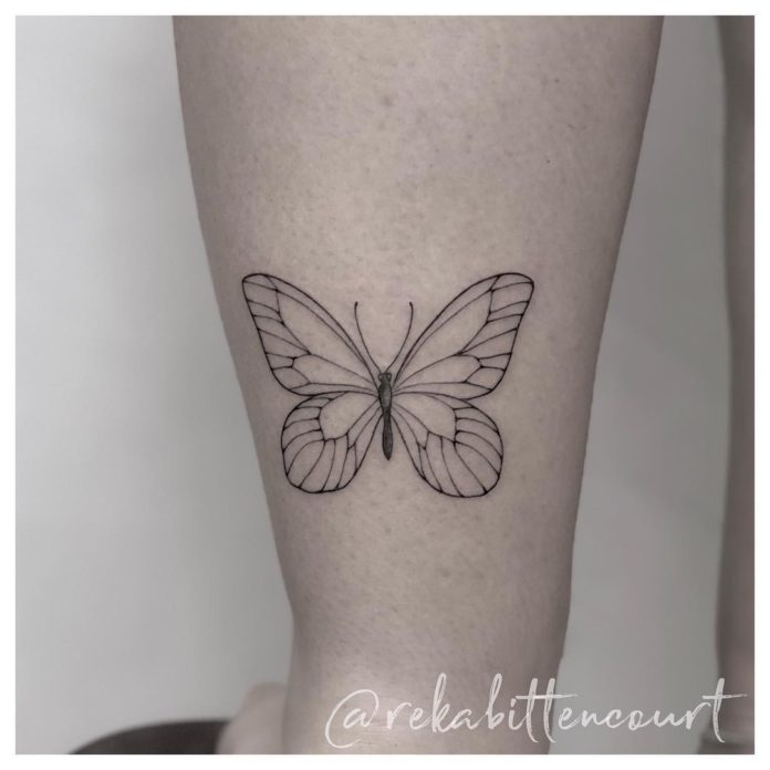 97 1 - 100 Tatouages Papillon